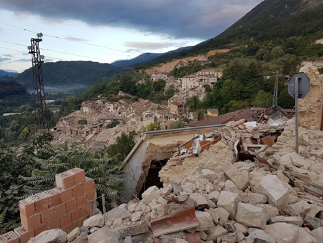 Sisma: Marche; Pescara del Tronto distrutta, si temono vittime