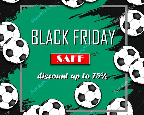 Black Friday Sale soccer ball